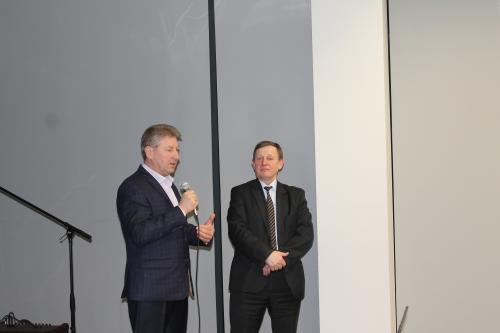 Prezes Piotr Guzowski i Pan Anatolij Rafalski z Kazachstanu