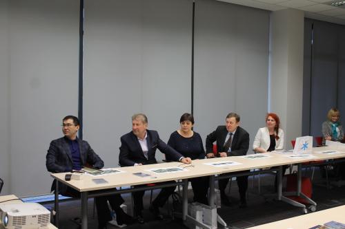 Uczestnicy spotkania w Urzędzie Miasta