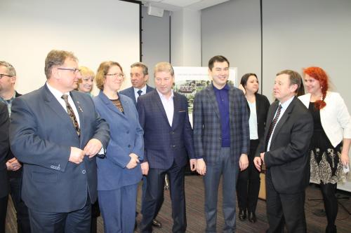 Uczestnicy spotkania w Urzędzie Miasta